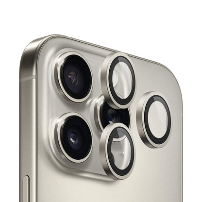 Blueo 99 Anti-Reflekterende HD Bakre Kamerabeskyttelsesfilm for Apple iPhone 16 Pro Max / 16 Pro, Herdet Glass, Metallisk Grå