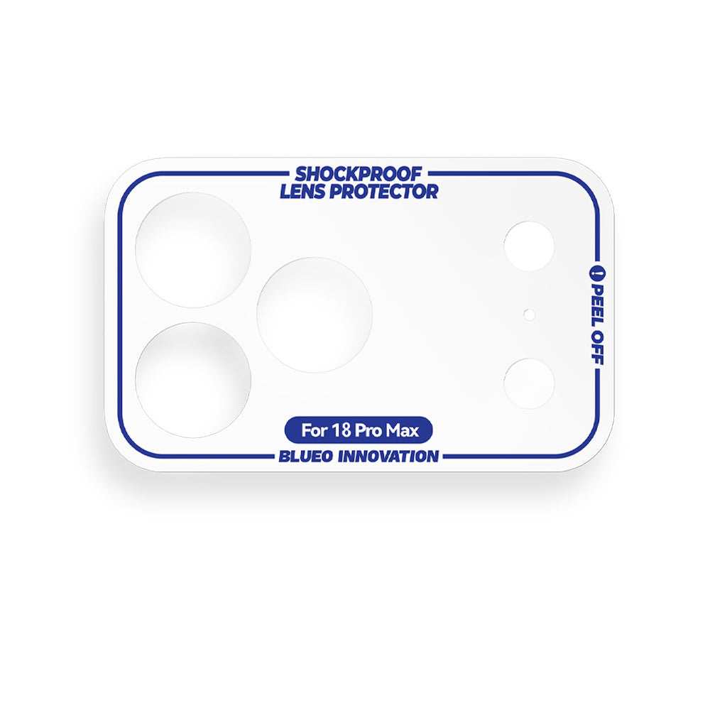 Blueo Invisible beskyttelsesfilm til bakkamera for Apple iPhone 18 Pro, plast