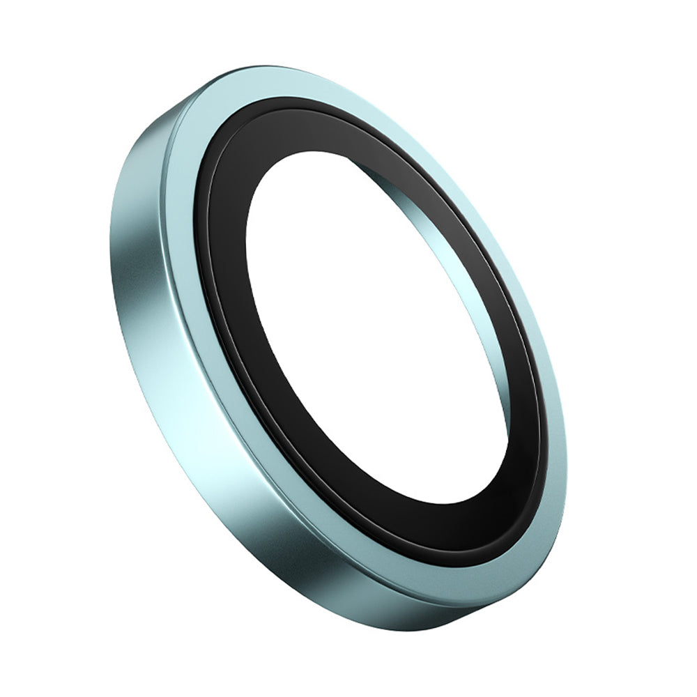 Beskyttelsesfilm for bakre kamera Blueo Metal Frame for Apple iPhone 16 Plus / 16, Herdet glass, Grønn