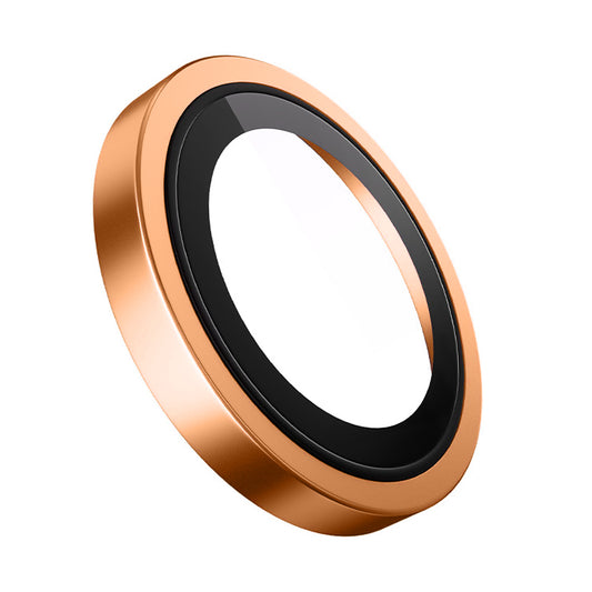 Beskyttelsesfolie for bakre kamera Blueo Metal Frame for Apple iPhone 17 Pro Max / 17 Pro, Herdet glass, Oransje