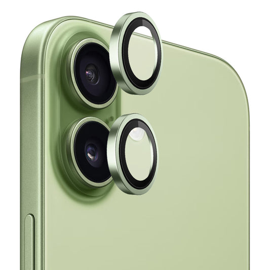 Beskyttelsesfolie for bakre kamera Blueo Metal Frame for Apple iPhone 17, Herdet glass, Grønn