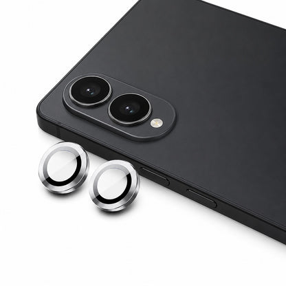Blueo bakkamera beskyttelsesfilm for Samsung Galaxy Z Fold8 F976, herdet glass, sølv