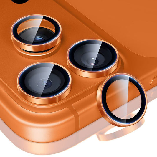 Bakre kamerabeskyttelsesfolie ESR Armorite for Apple iPhone 14 Pro, Herdet glass, Oransje