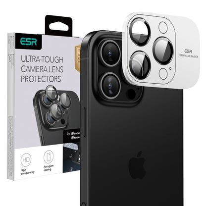 Bakre kamera beskyttelsesfilm ESR Armorite for Apple iPhone 17 Pro Max / 17 Pro / 16 Pro Max / 16 Pro, Herdet glass, Svart