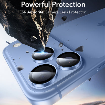 Beskyttelsesfilm for bakre kamera ESR Armorite for Apple iPhone 18 Pro / 18 Pro max, Herdet glass, Blå