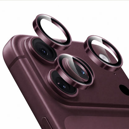 Beskyttelsesfilm for bakre kamera ESR Armorite for Apple iPhone 18 Pro / 18 Pro max, Herdet glass, Mørk burgunder