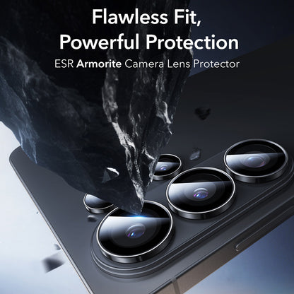 Bakre kamera beskyttelsesfilm ESR Armorite for Samsung Galaxy S26 Ultra S948, Herdet glass, Svart