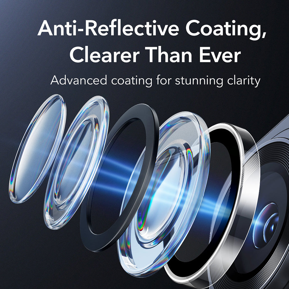 Beskyttelsesfilm for bakre kamera ESR Armorite for Samsung Galaxy S26 Ultra, Herdet glass, Gjennomsiktig