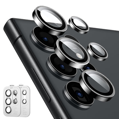 Bakre kamera beskyttelsesfilm ESR for Samsung Galaxy S24 Ultra S928, Herdet glass, Sett med 2 stykker, Svart