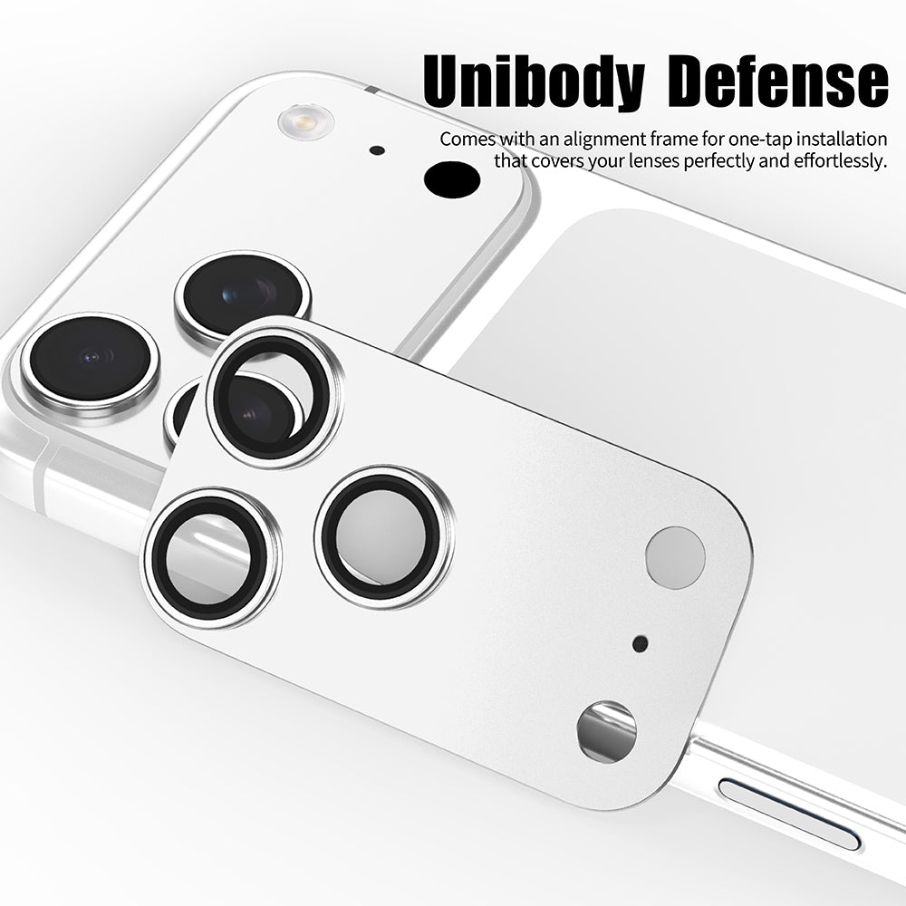 Beskyttelsesfilm for bakre kamera Lito Crown Halo AR + AF for Apple iPhone 18 Pro Max, Herdet glass, Burgunder