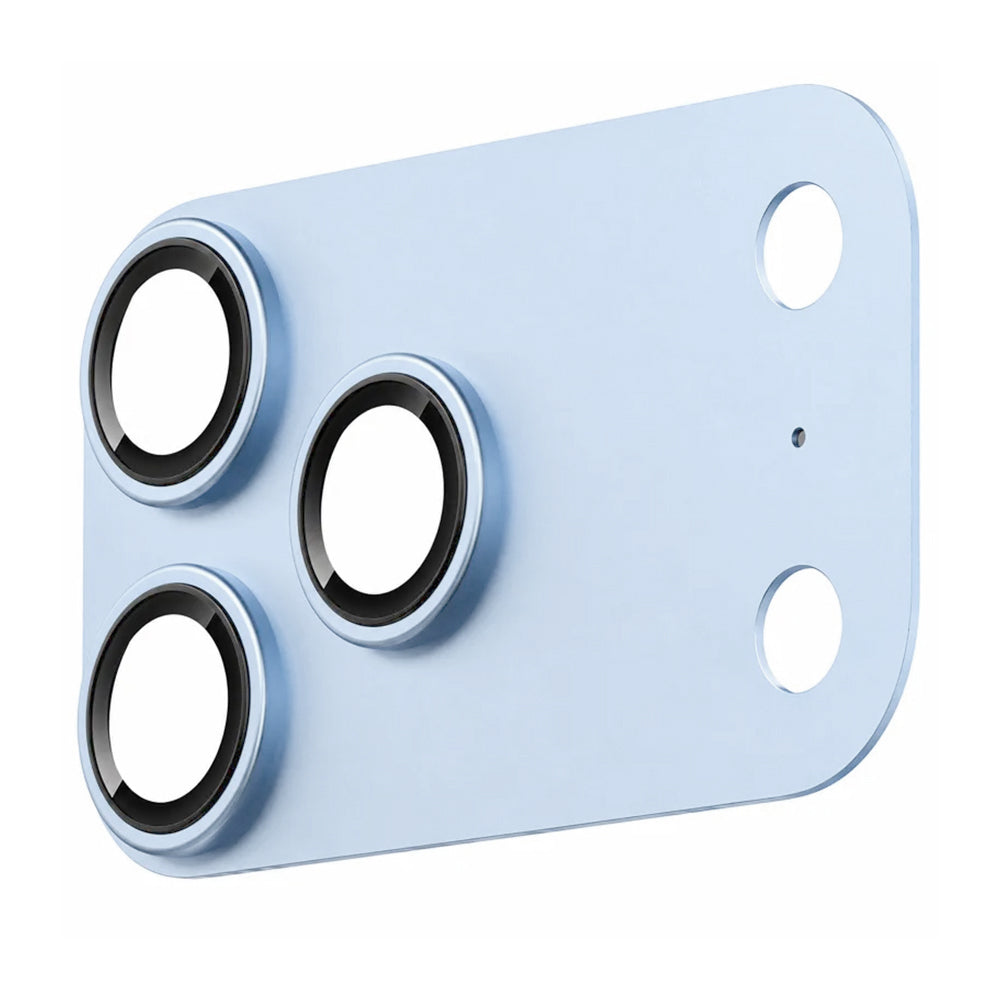 Beskyttelsesfilm for bakre kamera Lito Crown Halo AR + AF for Apple iPhone 18 Pro, Herdet glass, Blå