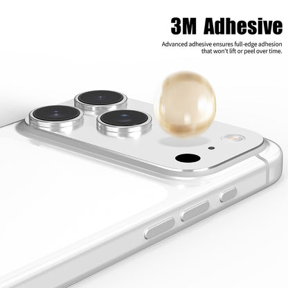 Beskyttelsesfilm for bakre kamera Lito Crown Halo AR + AF for Apple iPhone 18 Pro, Herdet glass, svart