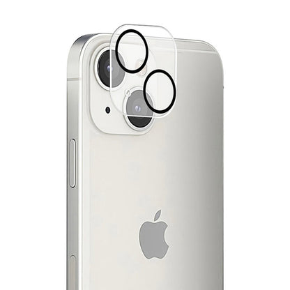 Bakre kamerabeskyttelsesfilm Lito S+ for Apple iPhone 14 Plus / 14, Herdet glass, svart