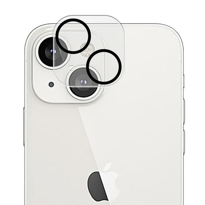 Bakre kamerabeskyttelsesfilm Lito S+ for Apple iPhone 14 Plus / 14, Herdet glass, svart