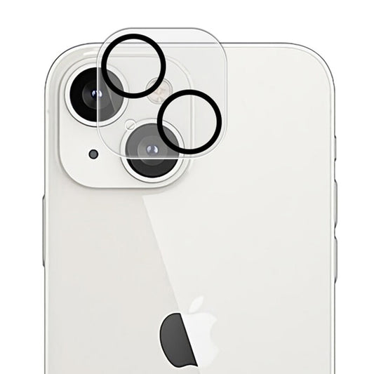 Bakre kamerabeskyttelsesfilm Lito S+ for Apple iPhone 14 Plus / 14, Herdet glass, svart