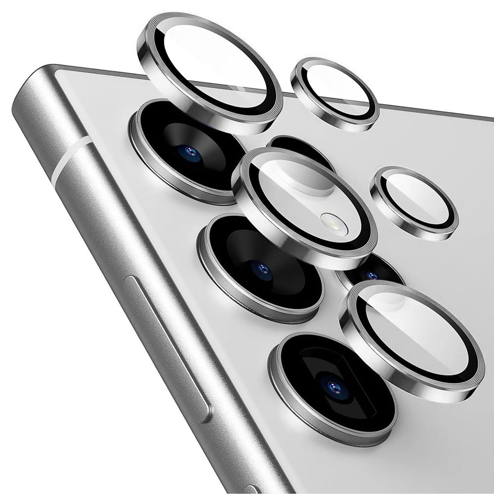 Beskyttelsesfolie for bakre kamera Lito S+ for Samsung Galaxy S26 Ultra, Herdet glass, Sølv