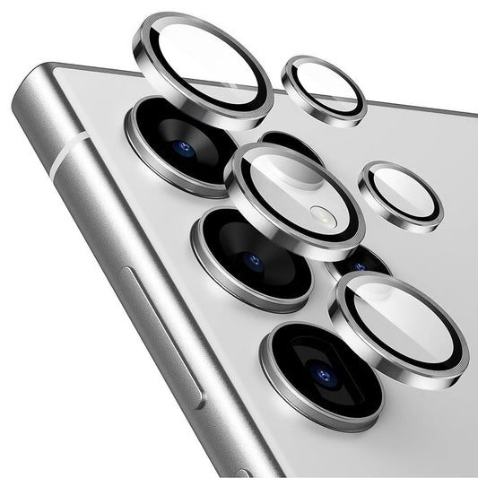 Beskyttelsesfolie for bakre kamera Lito S+ for Samsung Galaxy S26 Ultra, Herdet glass, Sølv