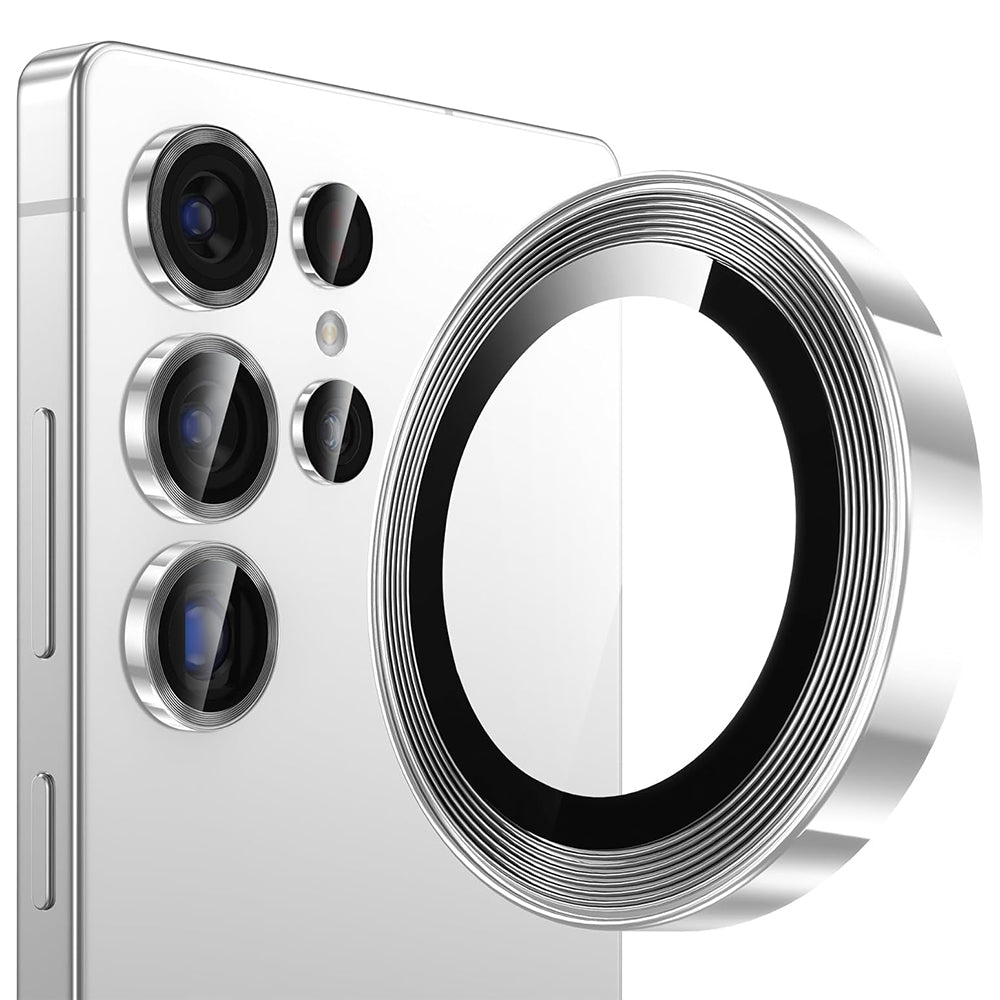 Beskyttelsesfolie for bakre kamera Lito S+ for Samsung Galaxy S26 Ultra, Herdet glass, Sølv