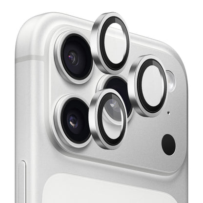 Bakre kameralinsebeskyttelse Lito Titanium AR for Apple iPhone 18 Pro / 18 Pro Max, Herdet glass, Sølv