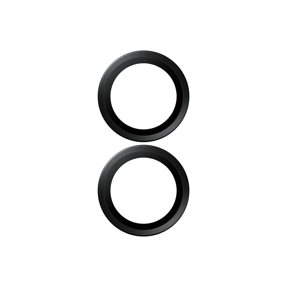 Bakre kamera beskyttelsesfilm PanzerGlass Hoops for Apple iPhone 17 / 16 Plus / 16, Herdet glass, Svart