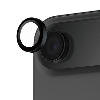 Bakre kamera beskyttelsesfilm PanzerGlass Hoops for Apple iPhone 17 Air, Herdet glass, Svart