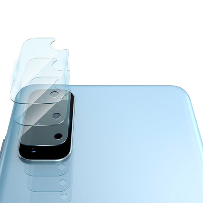 Beskyttelsesfolie for bakre kamera Ringke IDGL for Samsung Galaxy S20 5G G981 / S20 G980, Herdet glass, Sett med 3 stykker, Gjennomsiktig