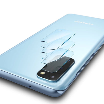 Beskyttelsesfolie for bakre kamera Ringke IDGL for Samsung Galaxy S20 5G G981 / S20 G980, Herdet glass, Sett med 3 stykker, Gjennomsiktig