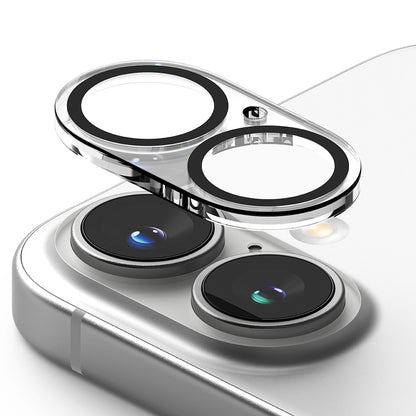 Ringke bakkamera beskyttelsesfilm for Apple iPhone 16 Plus / 16, herdet glass, sett med 2 stk, gjennomsiktig