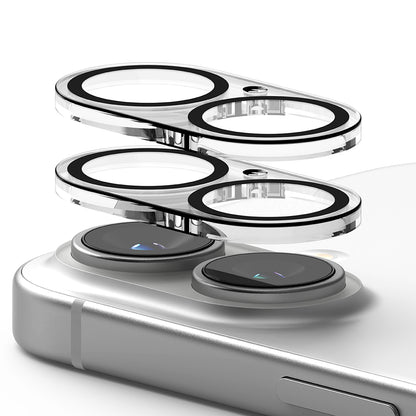 Ringke bakkamera beskyttelsesfilm for Apple iPhone 16 Plus / 16, herdet glass, sett med 2 stk, gjennomsiktig
