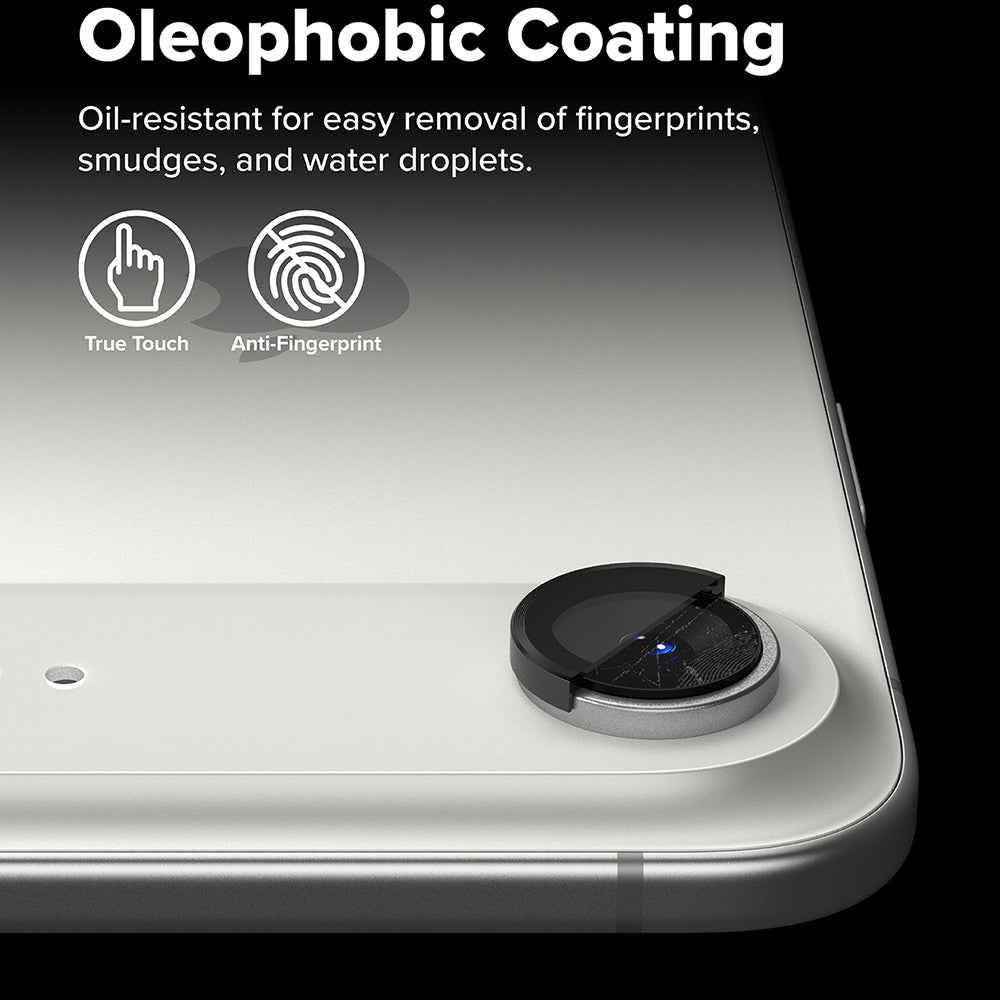 Beskyttelsesfolie Ringke Bakre Kamera for Apple iPhone 17 Air, Herdet Glass, Svart