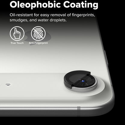 Beskyttelsesfolie Ringke Bakre Kamera for Apple iPhone 17 Air, Herdet Glass, Svart