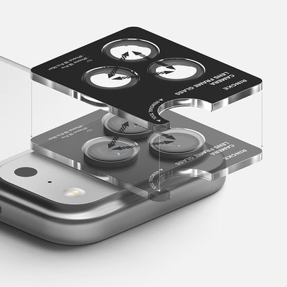 Ringke bakkamera beskyttelsesfilm for Apple iPhone 18 Pro / 18 Pro Max, herdet glass, sett med 2 stk, gjennomsiktig