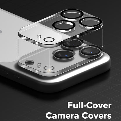 Ringke bakkamera beskyttelsesfilm for Apple iPhone 18 Pro Max, herdet glass, sett med 2 stk, gjennomsiktig