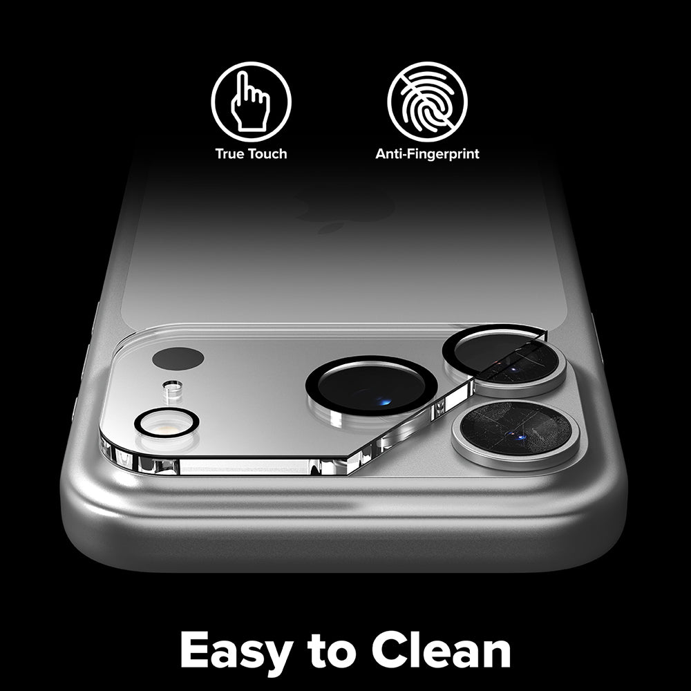 Ringke bakkamera beskyttelsesfilm for Apple iPhone 18 Pro Max, herdet glass, sett med 2 stk, gjennomsiktig