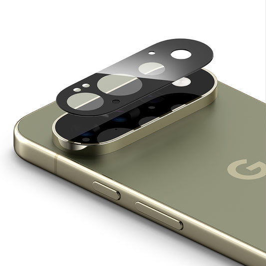 Ringke bakkamera beskyttelsesfilm for Google Pixel 11 Pro, herdet glass, sett med 2 stk, svart