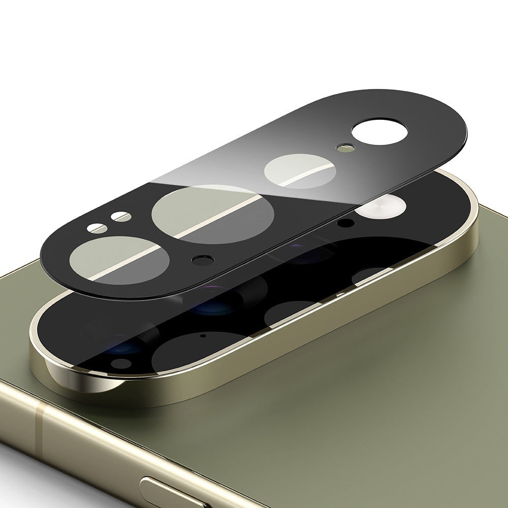 Ringke bakkamera beskyttelsesfilm for Google Pixel 11 Pro XL, herdet glass, sett med 2 stk, svart