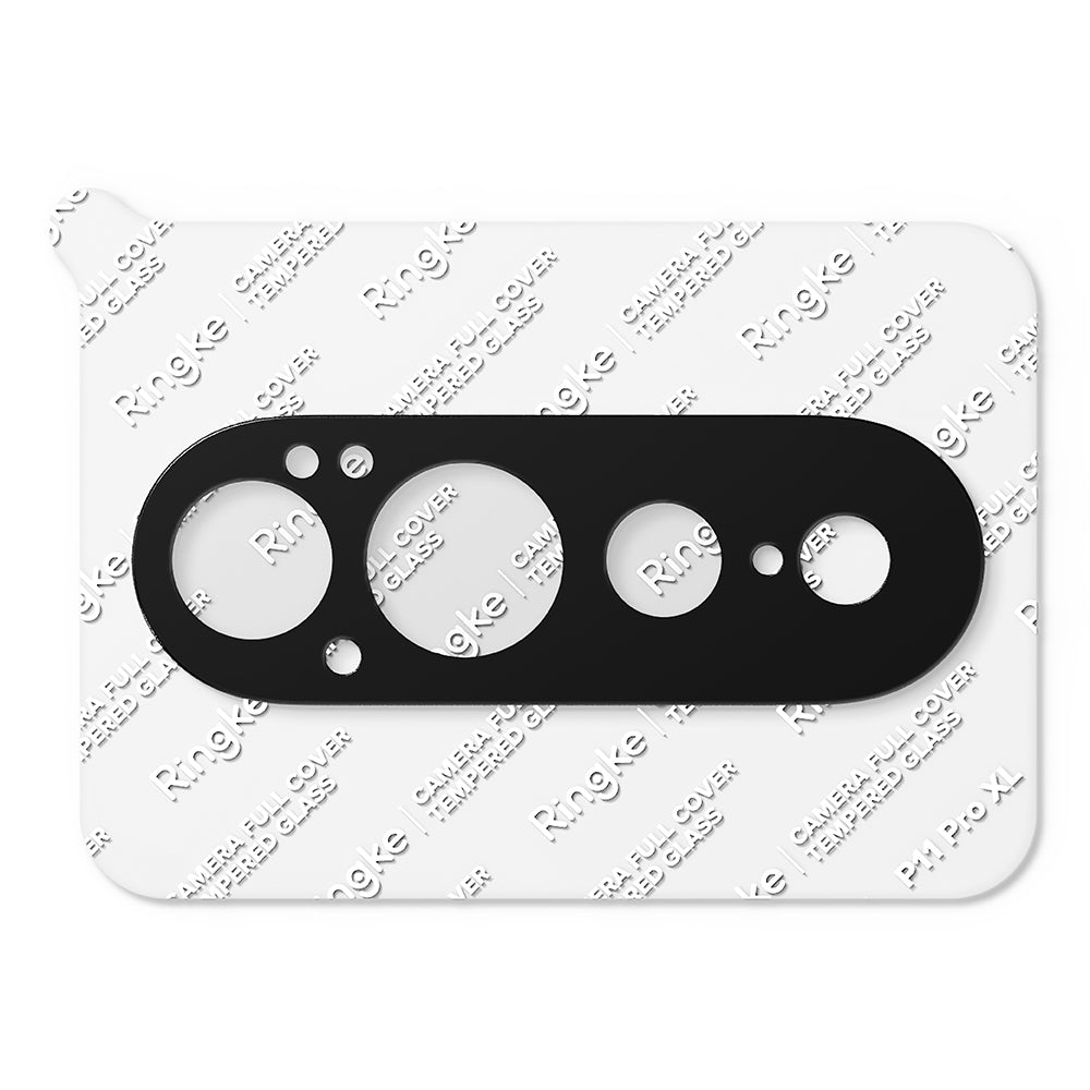Ringke bakkamera beskyttelsesfilm for Google Pixel 11 Pro XL, herdet glass, sett med 2 stk, svart
