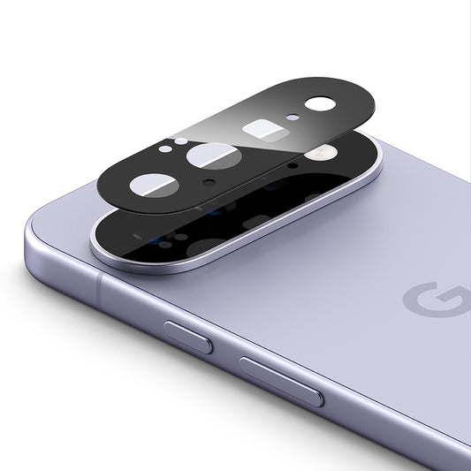 Ringke bakkamera beskyttelsesfilm for Google Pixel 11, herdet glass, sett med 2 stk, svart