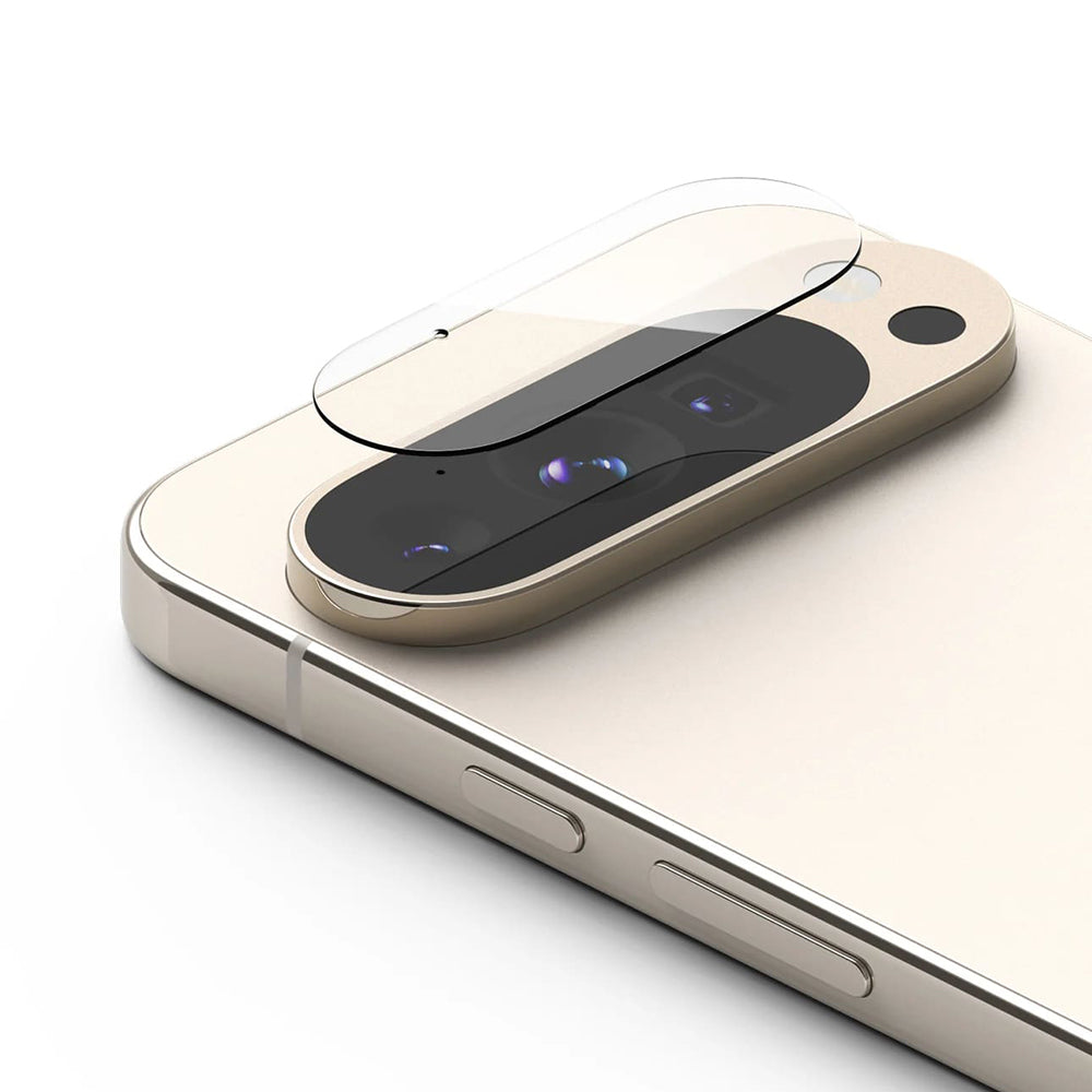 Beskyttelsesfolie for bakre kamera Ringke for Google Pixel 9 Pro XL, Herdet glass, Sett med 3 stykker, Gjennomsiktig