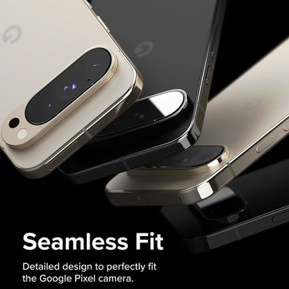 Beskyttelsesfolie for bakre kamera Ringke for Google Pixel 9 Pro XL, Herdet glass, Sett med 3 stykker, Gjennomsiktig