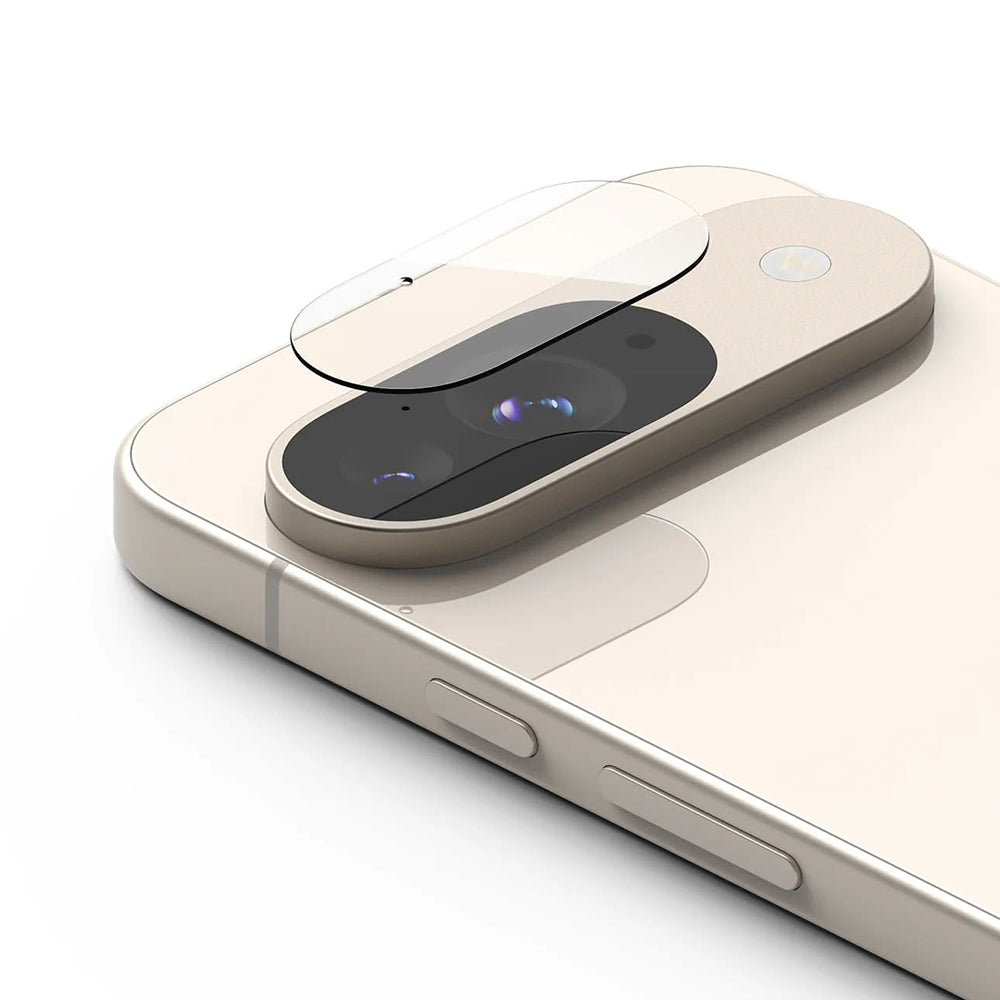 Beskyttelsesfolie for bakre kamera Ringke for Google Pixel 9, Herdet glass, Sett med 3 stykker, Gjennomsiktig