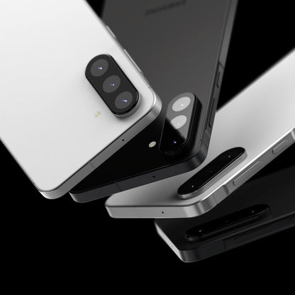 Beskyttelsesfolie for bakre kamera Ringke for Samsung Galaxy A56 A566, Herdet glass, Sett med 2 stykker, Svart