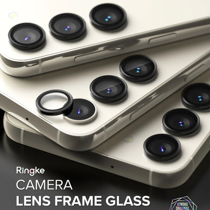 Beskyttelsesfolie Ringke Bakre Kamera for Samsung Galaxy S23+ S916 / S23 S911, Herdet Glass, Svart