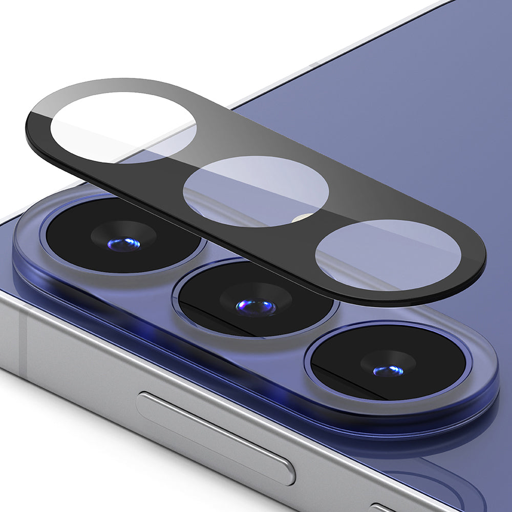 Ringke bakkamera beskyttelsesfilm for Samsung Galaxy S26 FE S741, herdet glass, sett med 2 stk, svart