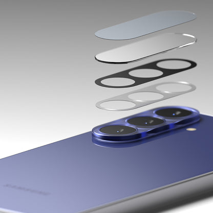 Ringke bakkamera beskyttelsesfilm for Samsung Galaxy S26 FE S741, herdet glass, sett med 2 stk, svart