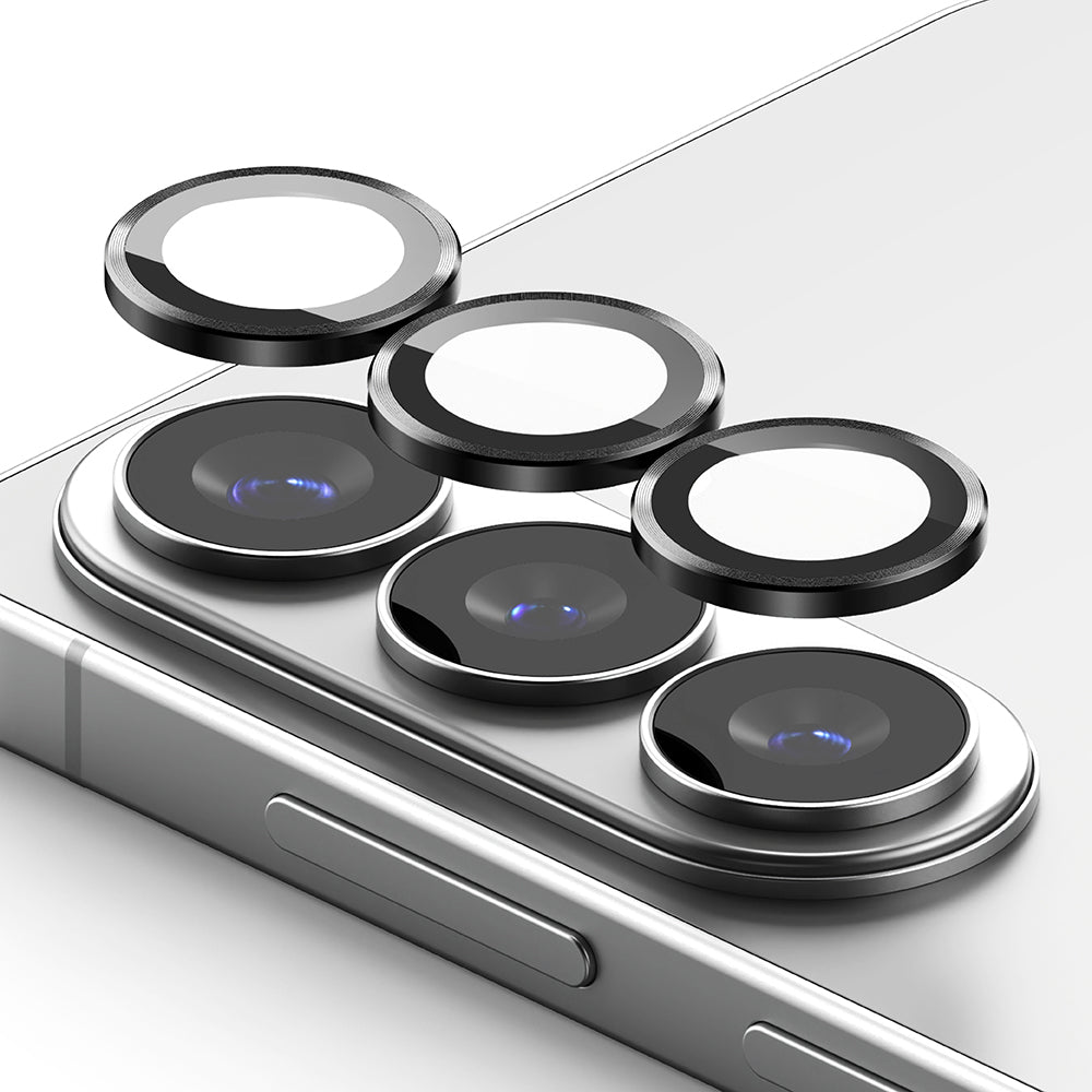 Beskyttelsesfolie Ringke Bakre Kamera for Samsung Galaxy S26 Plus S947 / S26, Herdet Glass, Sett med 2 stykker, Svart