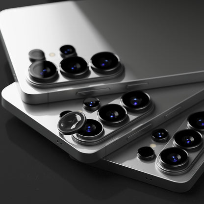 Beskyttelsesfolie Ringke Bakre Kamera for Samsung Galaxy S26 Ultra S948, Herdet Glass, Sett med 2 stykker, Svart