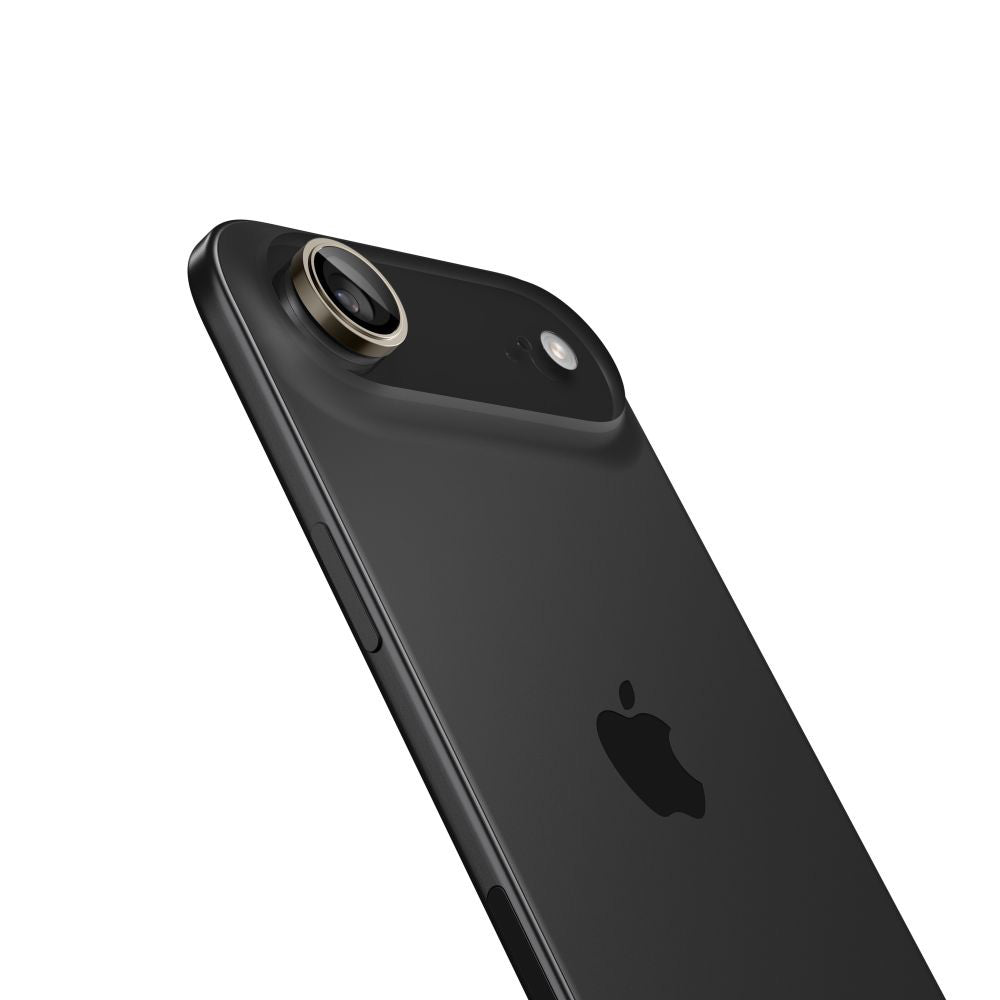 Bakre kamera beskyttelsesfilm Spigen GlastR EZ FIT Optik Pro for Apple iPhone 17 Air, Herdet glass, Sett med 2 stykker, Gull AGL10131