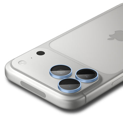 Bakre kameralinsebeskyttelse Spigen GlastR EZ FIT Optik Pro for Apple iPhone 18 Pro / 18 Pro Max, Herdet glass, Sett med 2 stk, Blå AGL12045