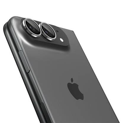Bakre kameralinsebeskyttelse Spigen GlastR EZ FIT Optik Pro for Apple iPhone Duo, Herdet glass, Sett med 2 stk, Grå AGL12012